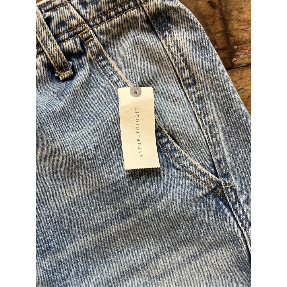 Anthropologie Pilcro Baggy Barrel Wide Leg Jeans NWT Size 32 - Picture 2 of 5